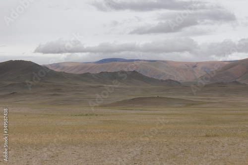 Mongolia landscape. Altai Tavan Bogd National Park in Bayar-Ulgii © Tatiana