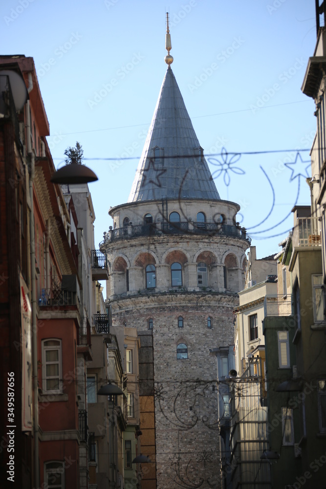 istanbul old galata tower