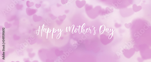 happy mothers day background banner