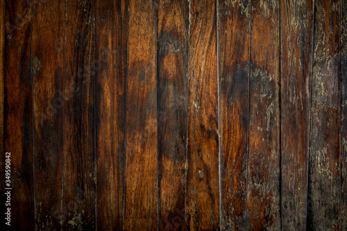 Top view angle of brown wooden table texture background.