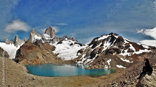 Fitz Roy peak in Argentinian Patagonia