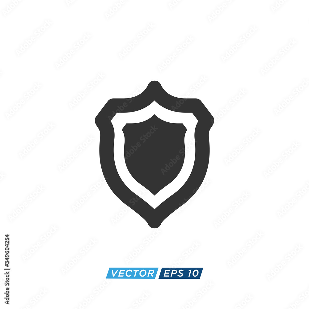 Shield Protection Icon Design Vector Shield Protection Icon Design Vector
