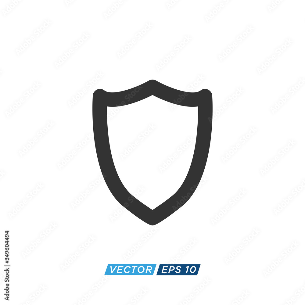 Shield Protection Icon Design Vector Shield Protection Icon Design Vector