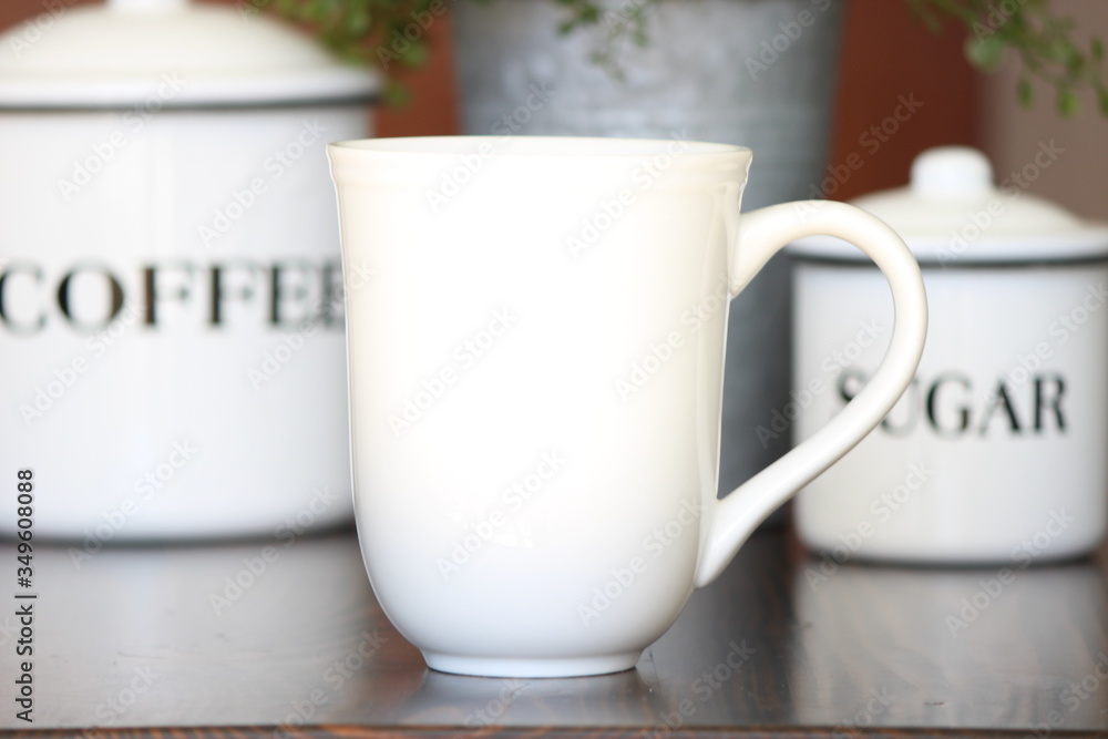 Coffee Mug - White - Bright - Farmhouse - Mockup Coffee Mug - White - Bright - Farmhouse - Mockup