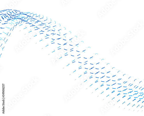 Abstract background blend wave line design for Wallpaper, Banner, Background, Card, Book Illustration, landing page