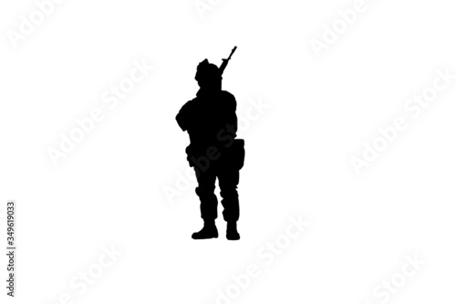 銃を持つ兵士