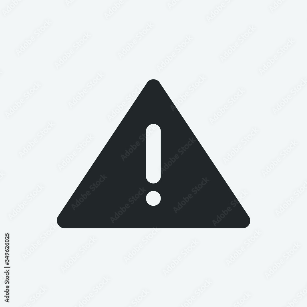 exclamation mark vector icon illustration sign exclamation mark vector icon illustration sign