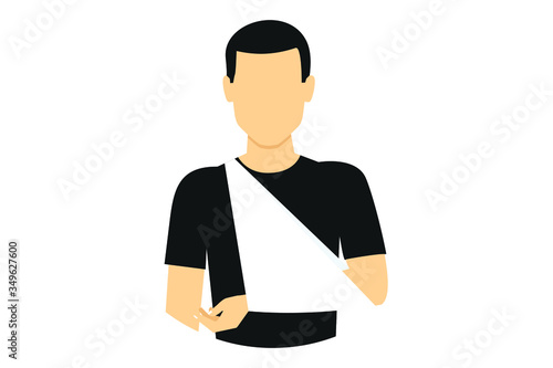 injured man icon