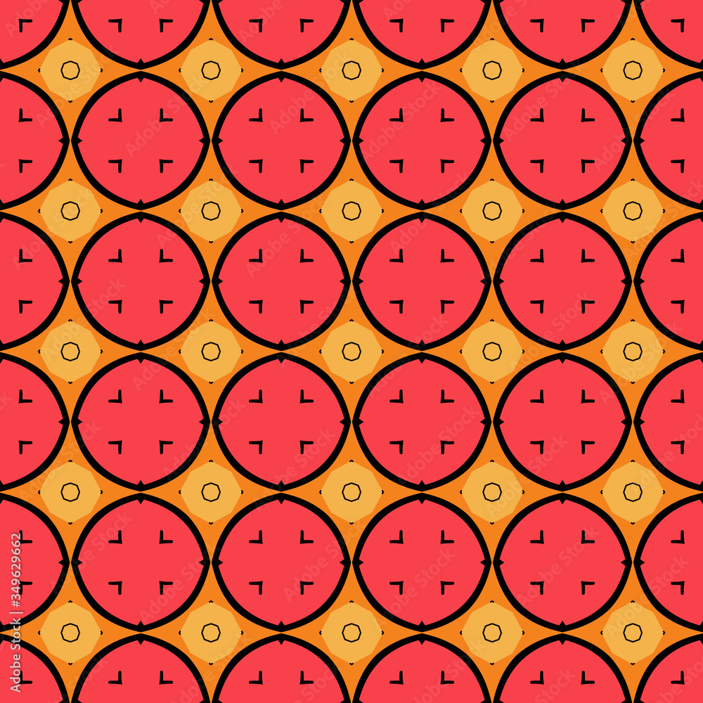 Geometric style seamless pattern illustration Geometric style seamless pattern illustration