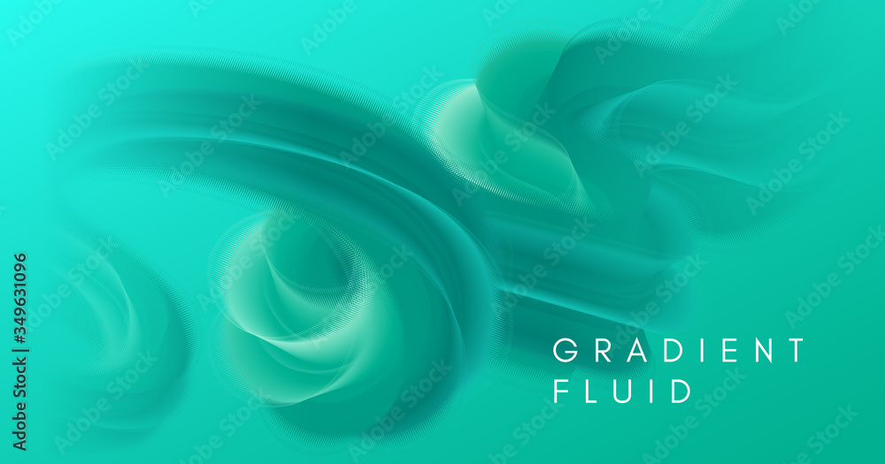 Blue Gradient Fluid. Flow Abstract Motion. Blue Gradient Fluid. Flow Abstract Motion.