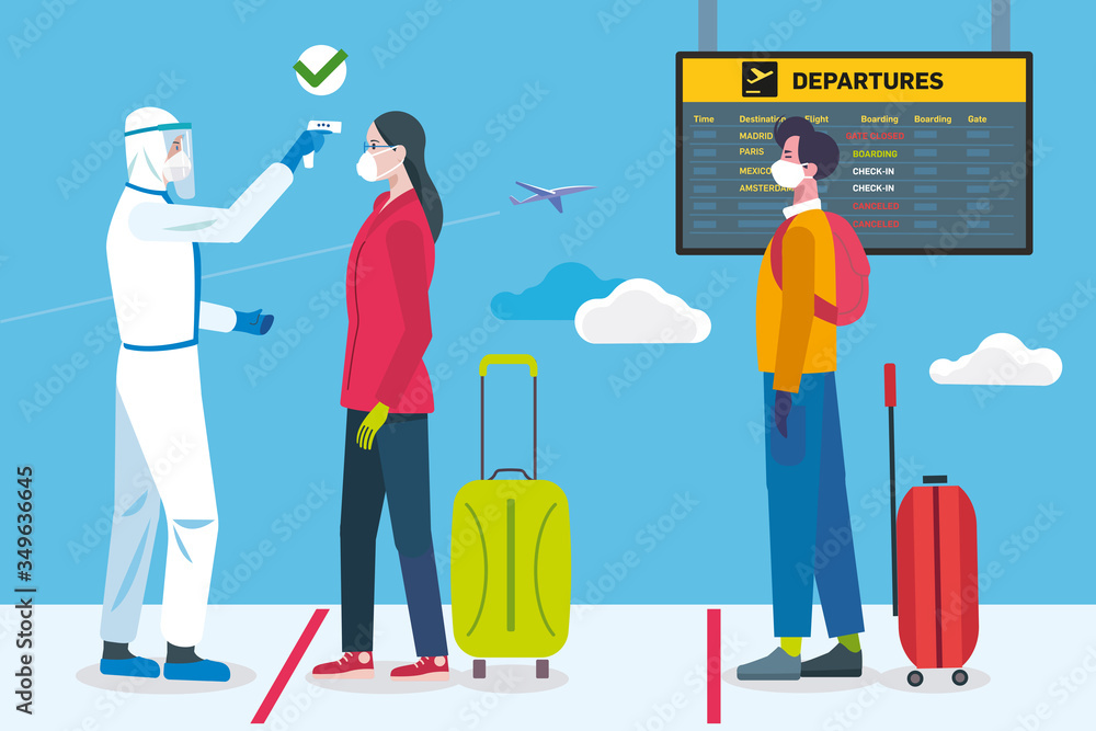 Temerature Control for Passenger at Departure Gate Temerature Control for Passenger at Departure Gate