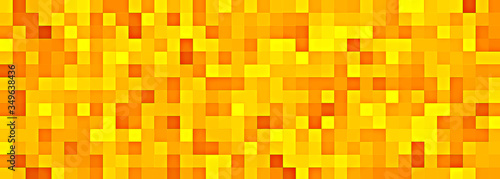 golden mosaic tiles