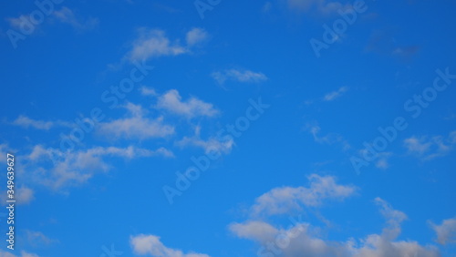 sky blue clouds background 