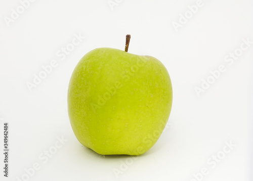 Green apples Isolated on a white background