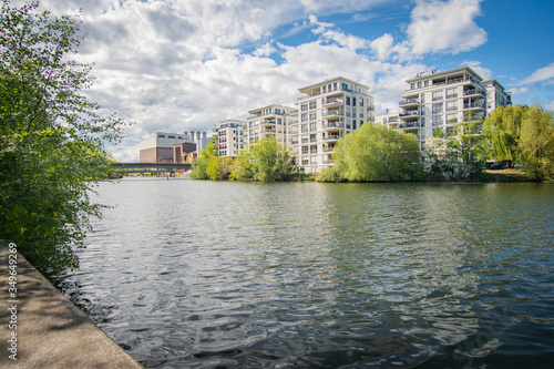 Photography Beautiful Houses at Spree in the Sun
