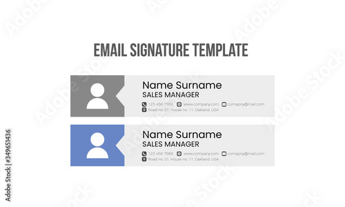 Simple Email Signature Template