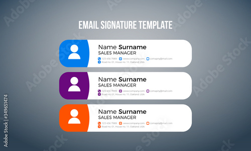 Top Email Signature Template