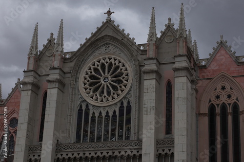 iglesia de estilo neogotico photo