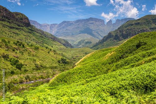 Valley in the Central Drakensberg Mountains South Africa