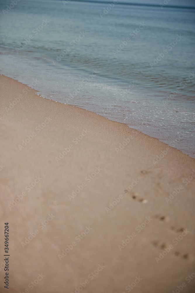 Waves and the beach