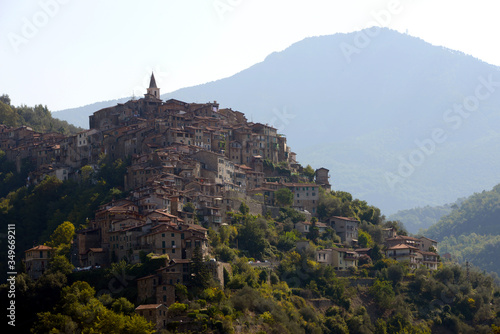 old village of Perinaldo in Liguria near Dolceacqua and San Romolo photo