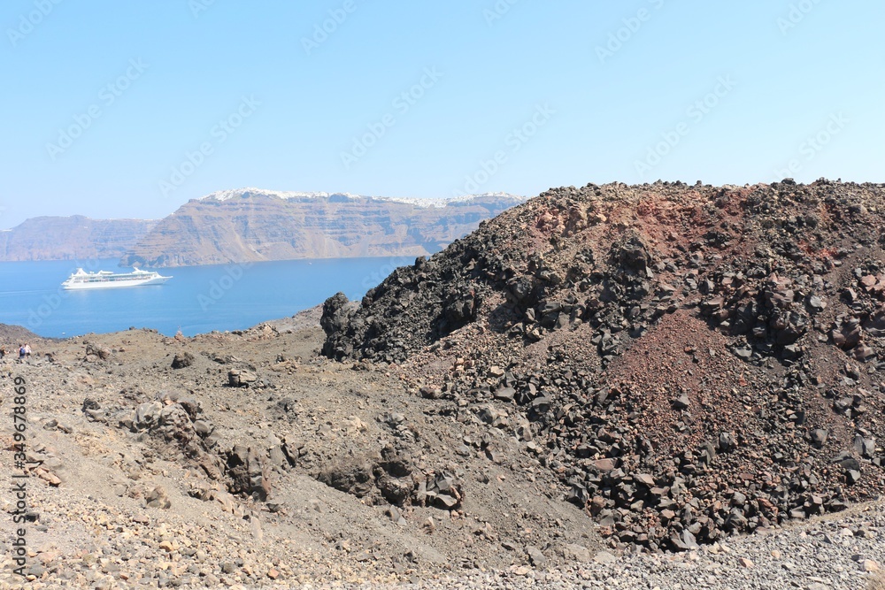 volcanic landscape in lanzarote