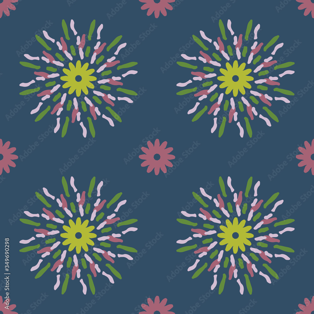 seamless repeating pattern with decorative floral motifs. vector illustration seamless repeating pattern with decorative floral motifs. vector illustration