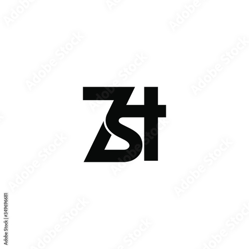 7st letter original monogram logo design photo