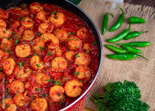 Fotografia shrimp stew