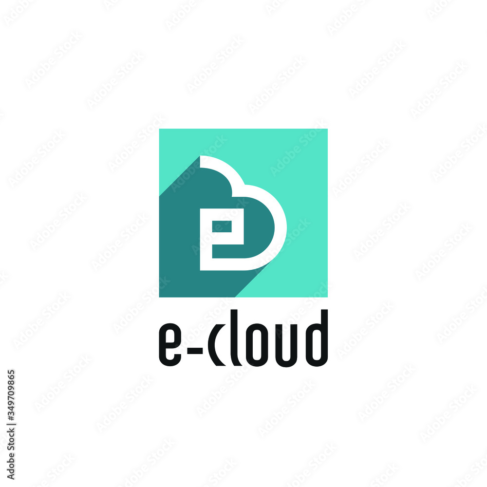 Cloud communication technology logo design Cloud communication technology logo design