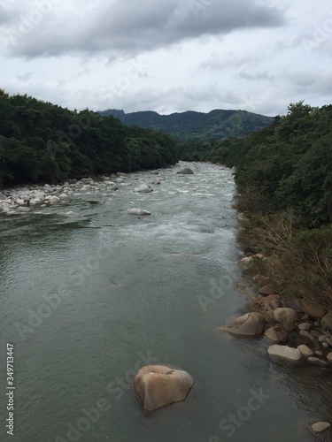 river in the mountains