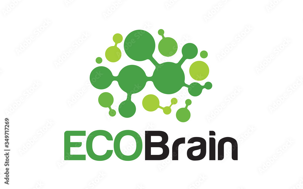 Brainstorm power logo design template Brainstorm power logo design template