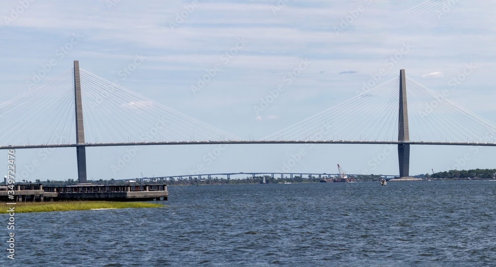 Obraz premium Arthur Ravenel Jr. Bridge