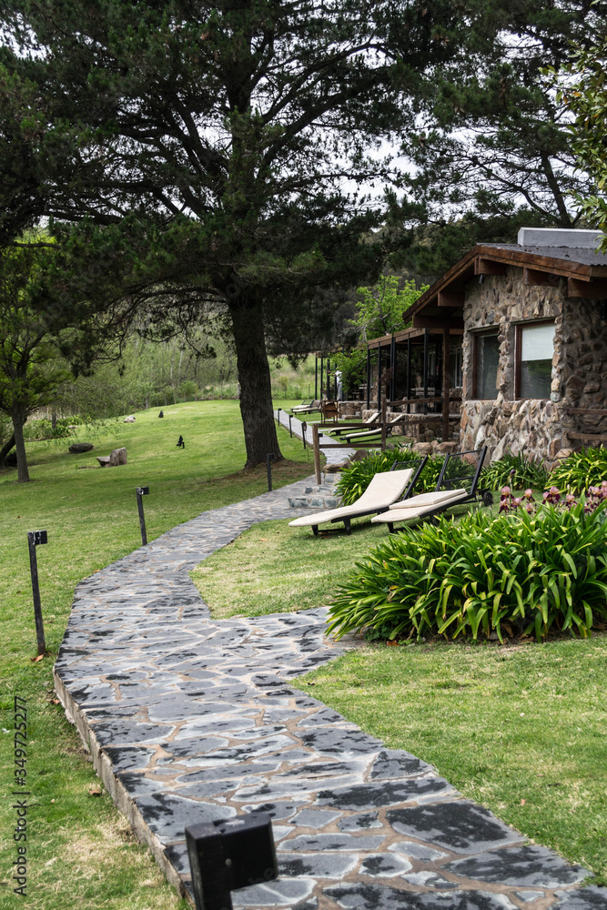 Fototapeta premium A LONG WAY TO RELAX