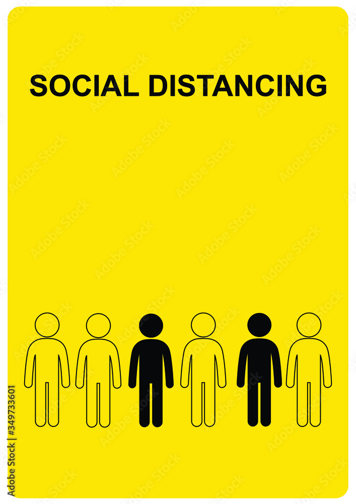 Social Distancing Safety Precaution Outbreak Pandemic Social Distancing Safety Precaution Outbreak Pandemic