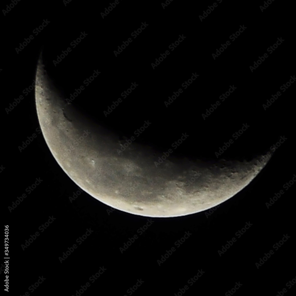 Naklejka premium Crescent moon