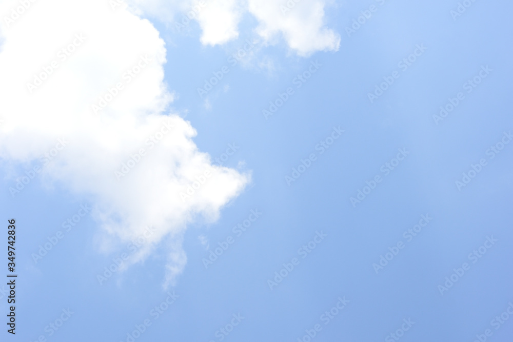 Fototapeta premium Blue sky with cloud 