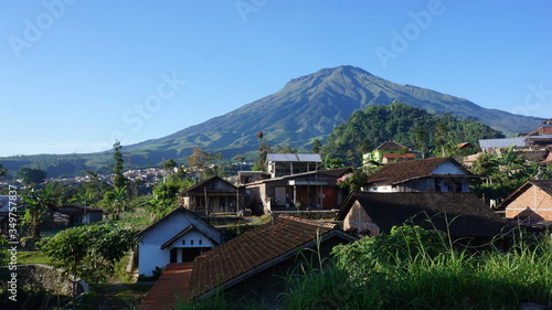 Wallpaper Mural Kewadungan village in Sumbing Mountain, Central Java, Indonesia Torontodigital.ca