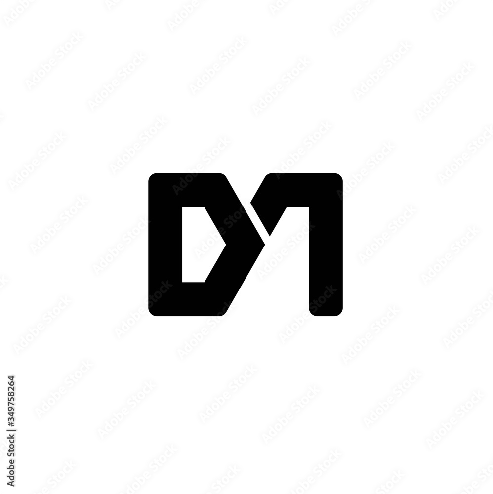 Vector Stock Dm Md Logo Initial Letter Design Vector Stock Dm Md Logo Initial Letter Design