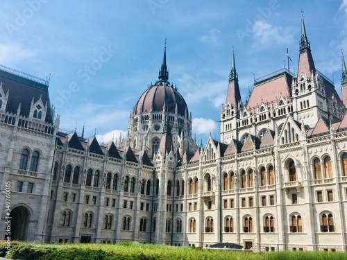 hungarian parliament building in budapest
