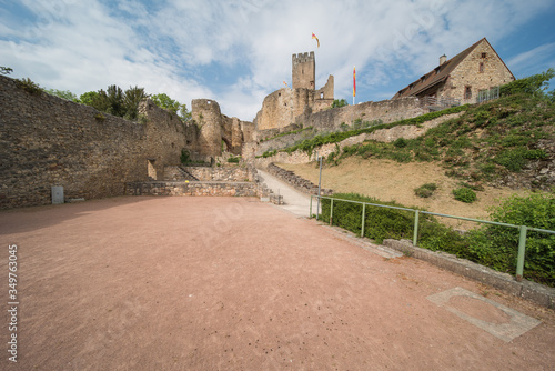 castle ruin rötteln in southern germany photo