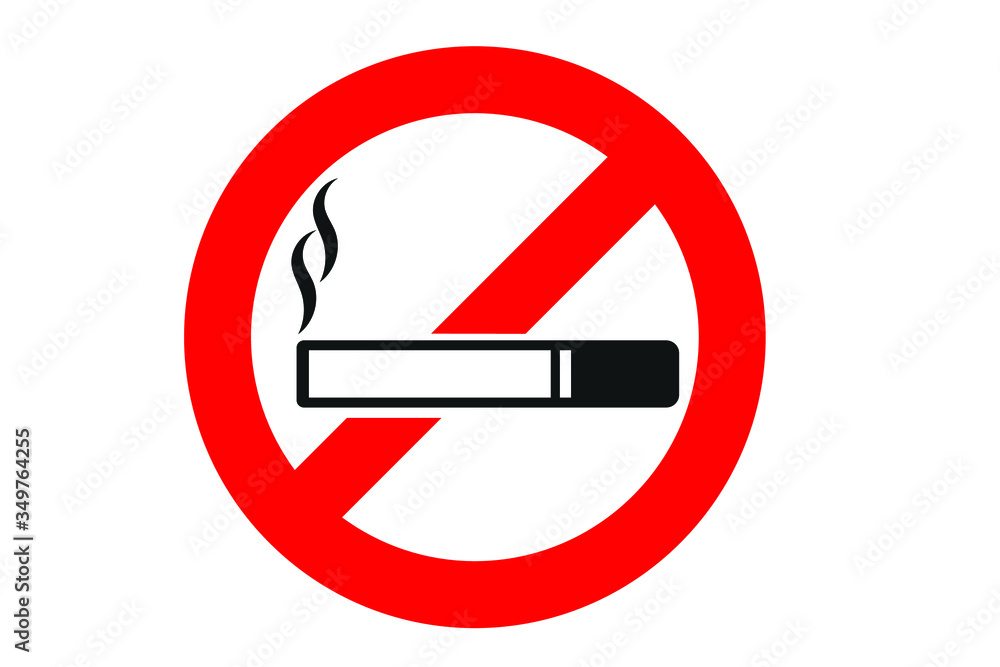 avoid smoking icon. no smoke icon vector avoid smoking icon. no smoke icon vector