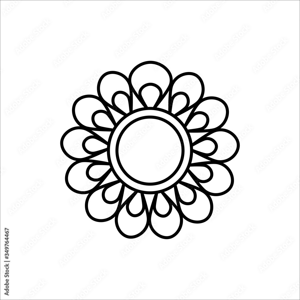 Flower Icon Vector Illustration Sign And Symbol Flower Icon Vector Illustration Sign And Symbol