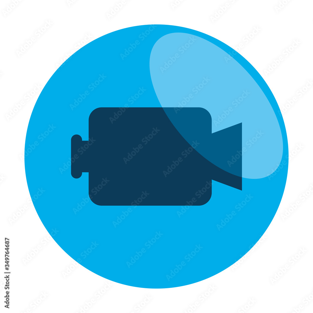 video camera icons in frame circular vector illustration design video camera icons in frame circular vector illustration design