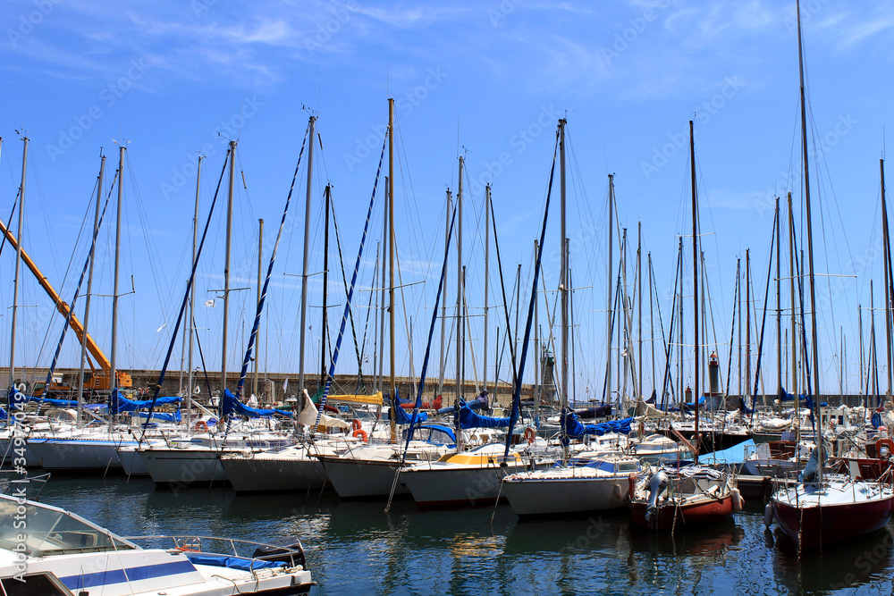 Marina in Bastia (Corsica)