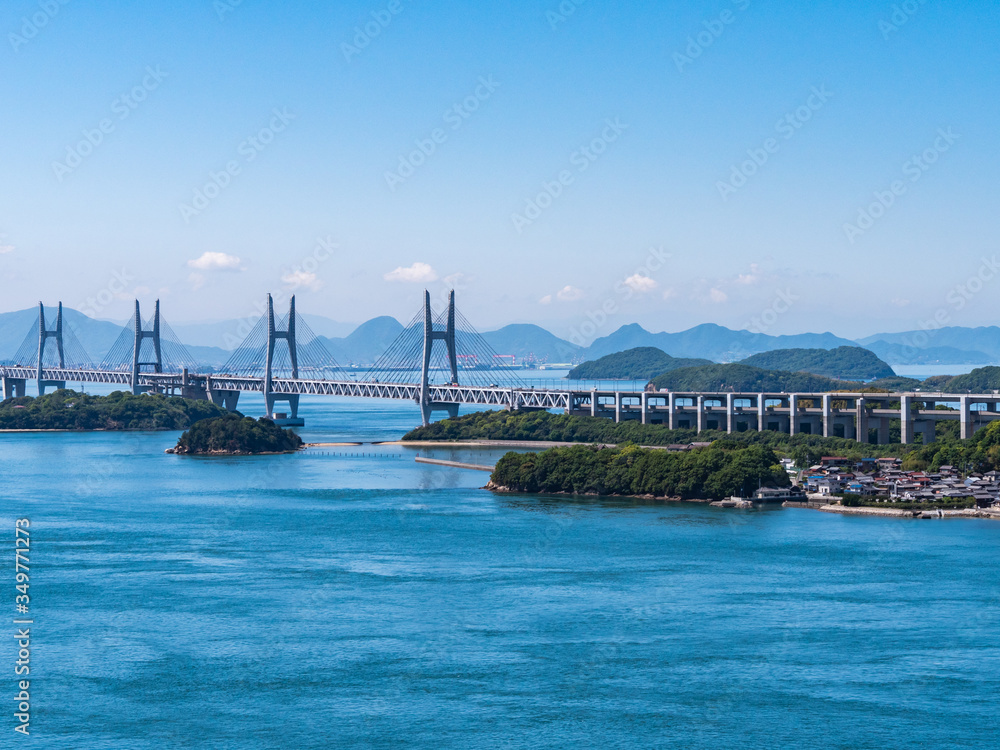 岡山県 倉敷市 下津井 瀬戸大橋 岡山県 倉敷市 下津井 瀬戸大橋