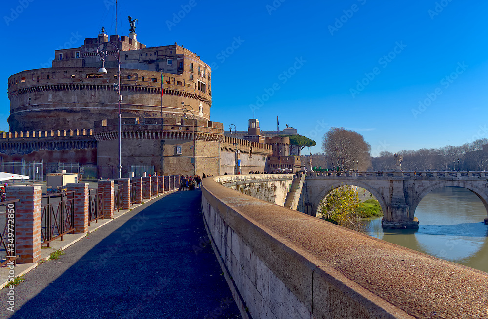 Naklejka premium Castel Sant'Angelo