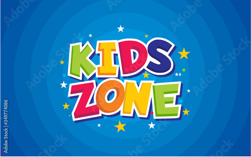 Creative kids game zone for children