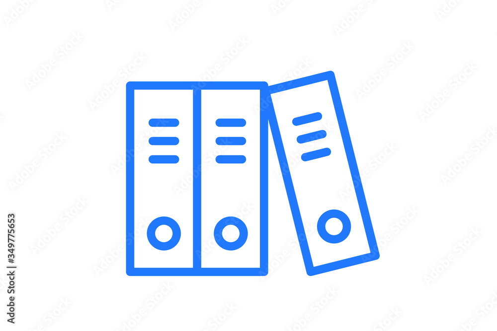 blue file folder blue file folder