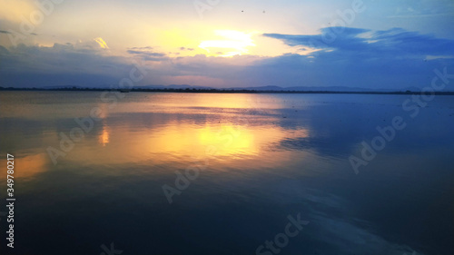 Sunset on the water © Bhanuka
